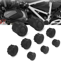 9pcs motorcycle frame hole caps cover plug for bmw r1200gs r 1200 gs lc adventure adv r1250gs r 1250 gs adventure 2014 2021 2020