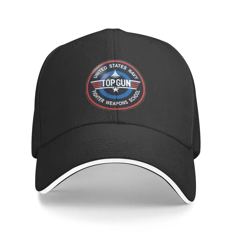 

New Fac-ebook Air Force Fighter Best Navy Ri-fle Adjustable Women's baseball cap Mave-rick Movie Dad Sports Hat