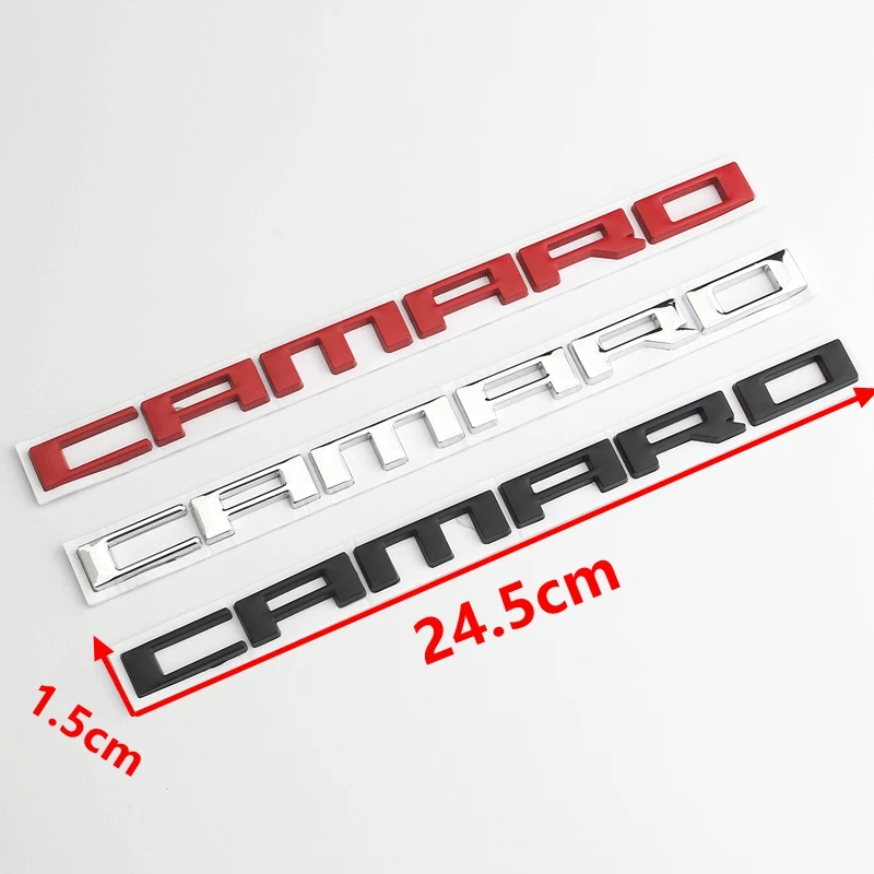 

Автомобильный значок с надписью CAMARO для Chevrolet ZL1 1LE, эмблема заднего багажника