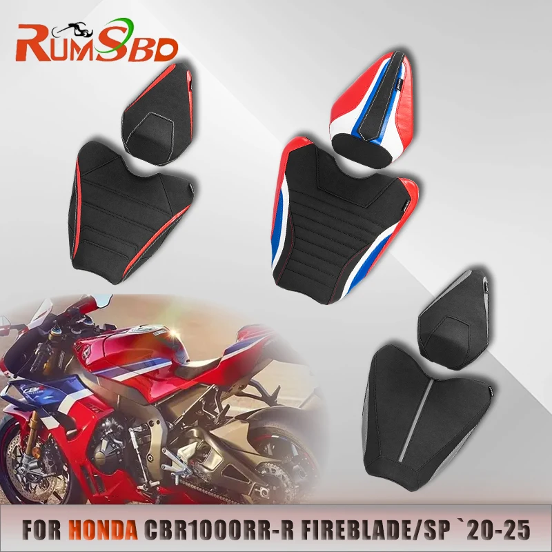 Для Honda CBR1000RR-R Fireblade/SP 20-25 передний и задний чехол на сиденье водителя пассажира