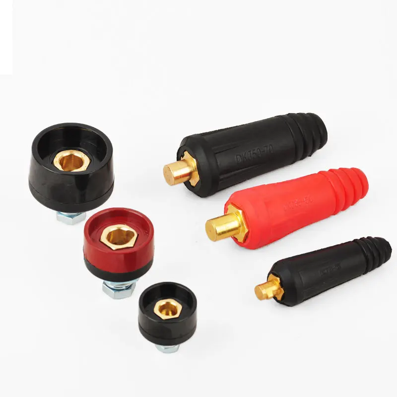 

Rapid Fitting Europe Welding Machine Cable Connector DKJ 10-25 35-50 Quick Connector Welding Machine Plug Socket