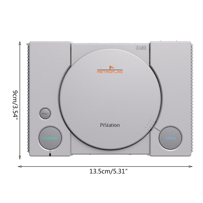 Чехол Retroflag Pi Station корпус фисташки с функцией безопасного отключения питания и