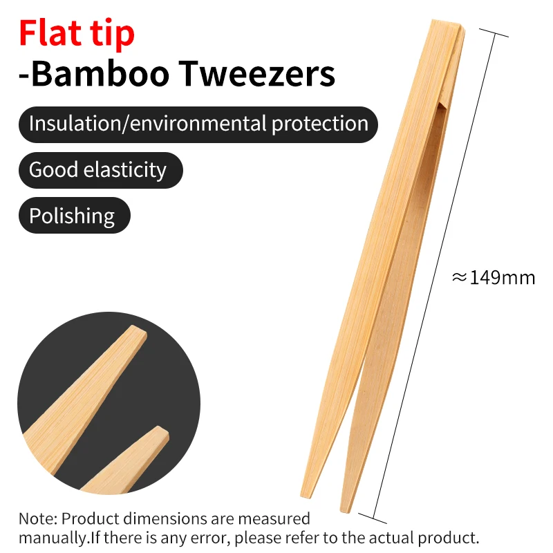

Антистатический бамбуковый Пинцет LUXIANZI, термостойкий, с прямым наконечником, с острым носком, для ремонта электроники, сварочные ручные инструменты