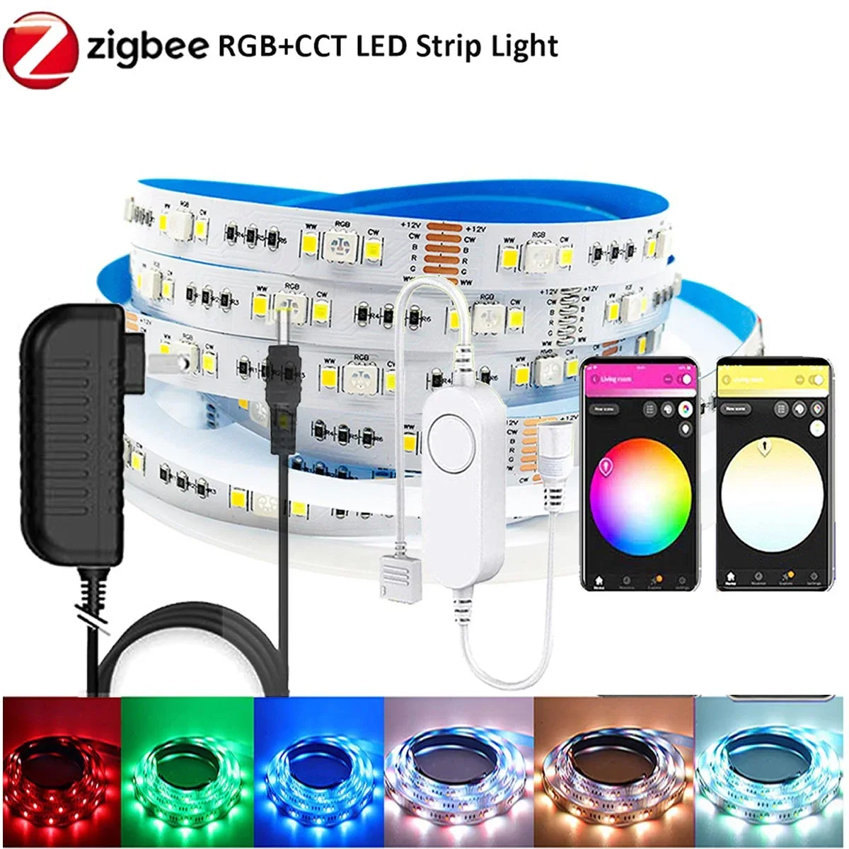 

Светодиодная лента YSRSAI RGB+CCT 1м-5м