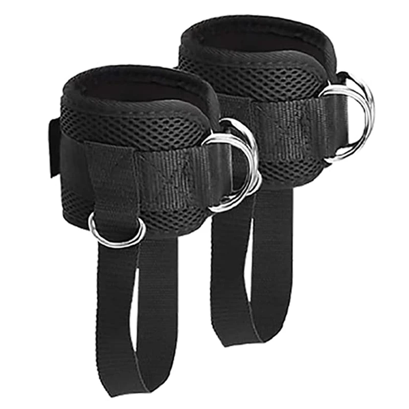 

NEW-Ankle Strap For Cable Machine, Men & Women Thigh Bands Kickback For Workout Hips Trainer Leg Press Muscle Strength Gym