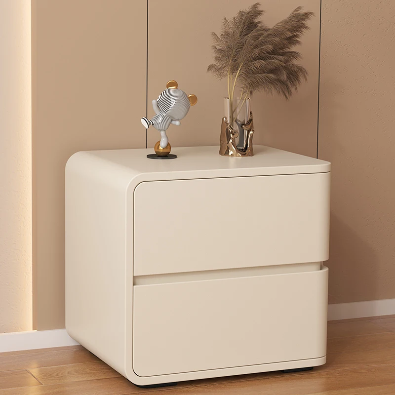 

Drawers Storage Bedside Table Comfortable Complete Narrow Simple Wood Bedside Tables Wooden Organizer Slaapkamerkasten Furniture
