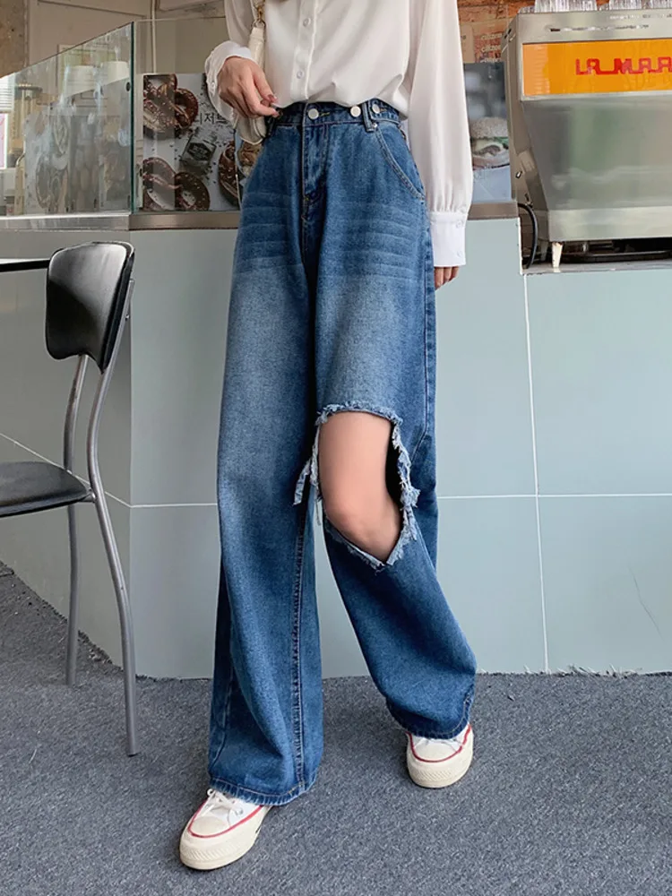 Feynzz Hole 5XL Jeans Women's Design 