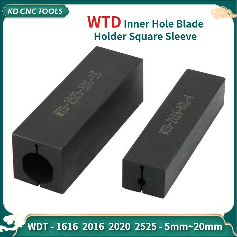 Противоударная втулка для резки стержня WDT-2016-80/ 2020-80/ 2525-80/ 1616-5/6/7/8/10/12/14/16/18/20 токарный стержень с фиксированным внутренним отверстием