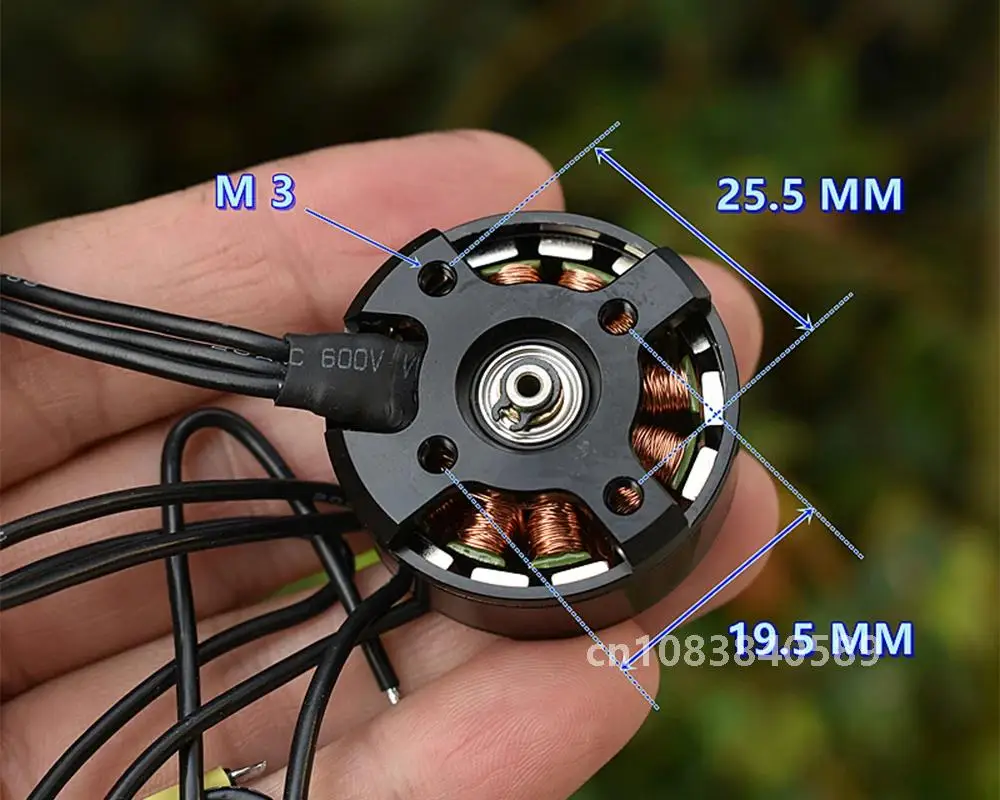 700KV ZD2808-V1.9 Высокоэффективный диск CW CCW BLDC Бесщеточный двигатель для многороторной