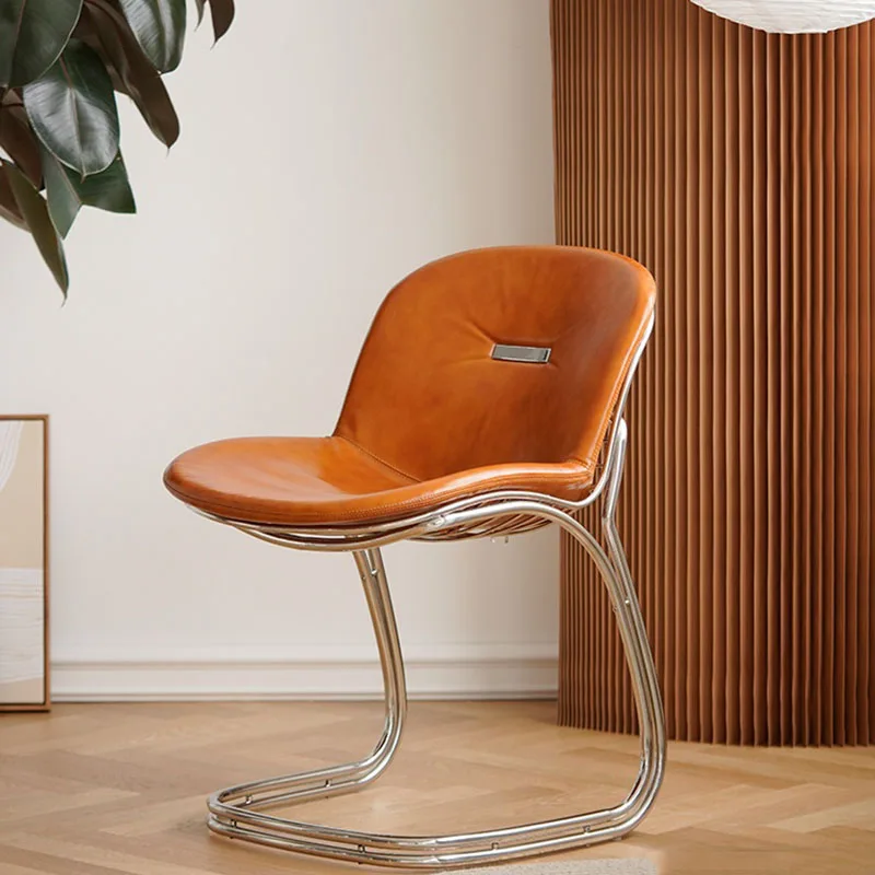 

Rustic Beautiful Dining Chairs Modern Luxury Bedroom Lazy Dining Chairs European Designer Sillas Comedor Kitchen Furniture