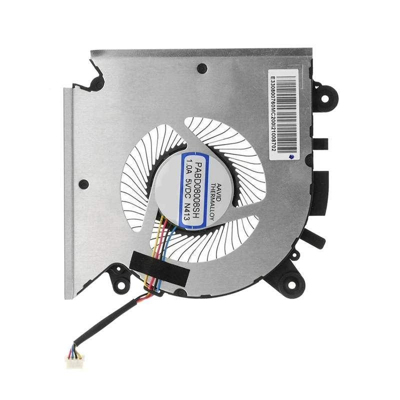

CPU Cooling Fan For MSI GF63 MS-16R1 MS-16R2 PABD08008SH N413 E322500300A