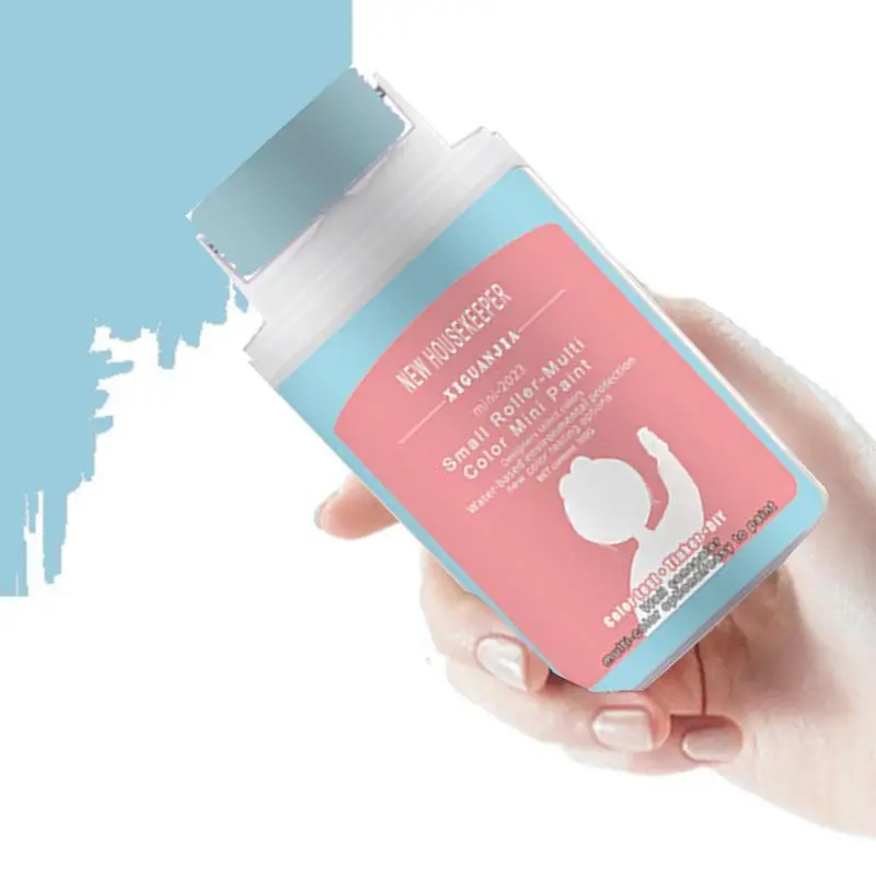 

Wall Paint Roll Brush Wall Treatments Small Roller Brush Painting Supplies Wall Brush Artifact Wall Renovation Repairing Tool