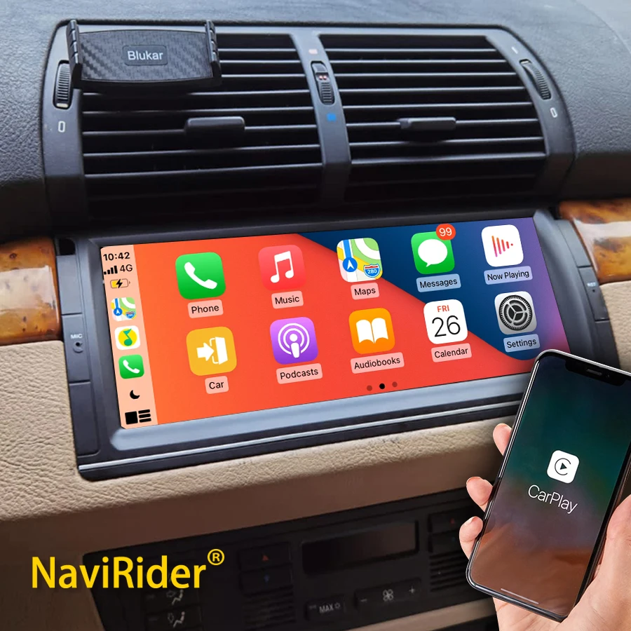 

2 Din Android Auto Radio For BMW 5 E39 1995 - 2003 E53 X5 M5 Carplay 4G Car Multimedia GPS 2din Autoradio 10.25inch Video Player