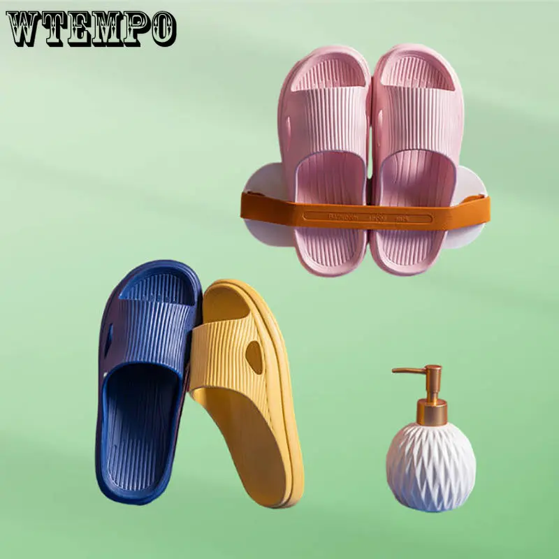 Summer Slippers Bathroom Platform Non-Slip Flip Flops Home Beach Couples Sandals Slides Indoor Outdoor Women Shoes Dropshipping