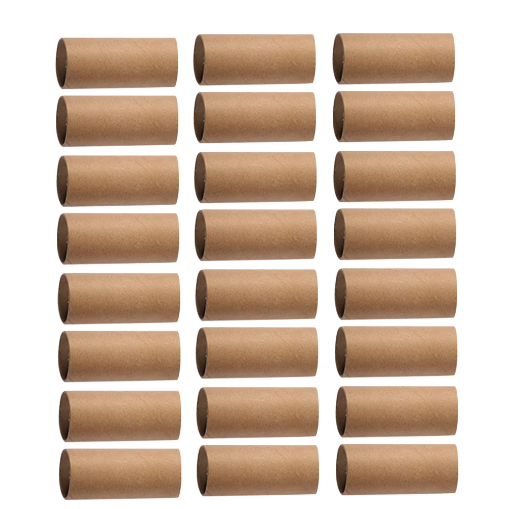 

30pcs Craft Rolls Kraft Paper Cardboard Tubes Kids DIY Classroom and Projects ( Wood Color ) Rolling