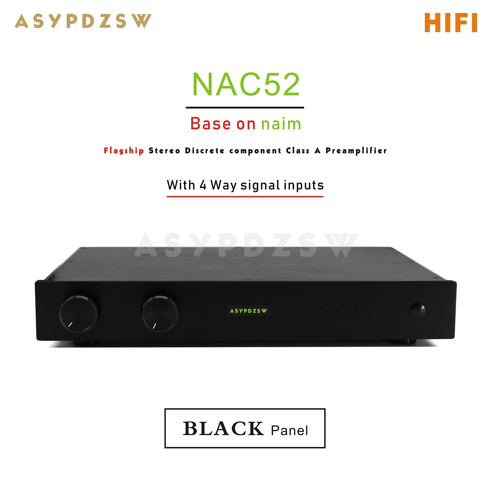 Флагманский базовый предусилитель HIIFI NAC-52 на схеме предусилителя NAIM NAC52 с 4