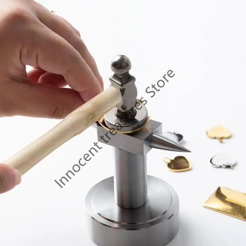 Фото 3XUA Professional Goldsmith's Tool Multifunctional Steel Hammer для украшений №2