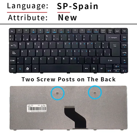 Новая клавиатура для ноутбука RUSSIAN Acer Aspire 4750G 3810 4743G 5942 4739Z 4820TG 4740 4740G 4741 4741G 4741Z 4741ZG 4743 4743G RU