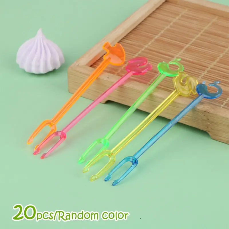 

20 шт., вилки в виде животных