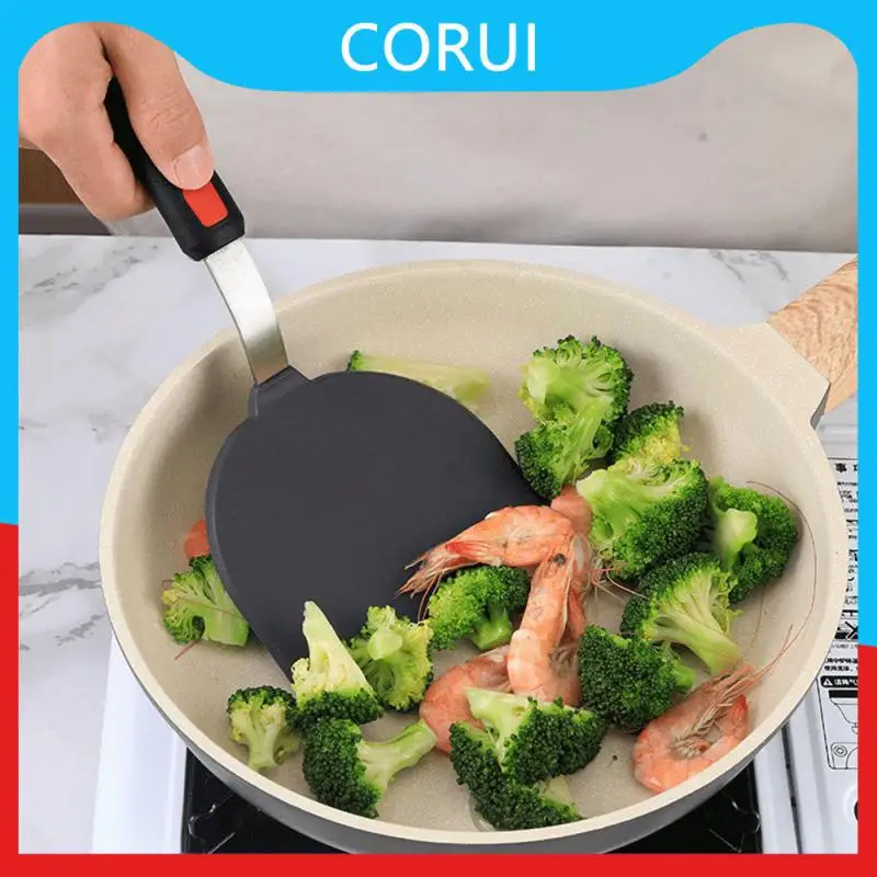 

Round Handle Kitchenware Small Spatula Modern Minimalist Kitchenware Simple Fashion Heat Resistant Spatula Utensils Silicone