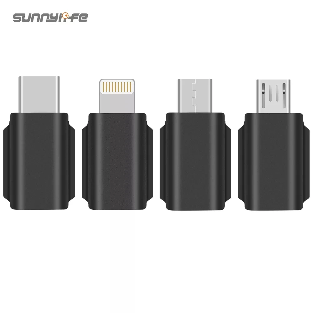 Адаптер для смартфона Pocket 2/Osmo IOS Lightning Micro USB-C Android положительный стандартный