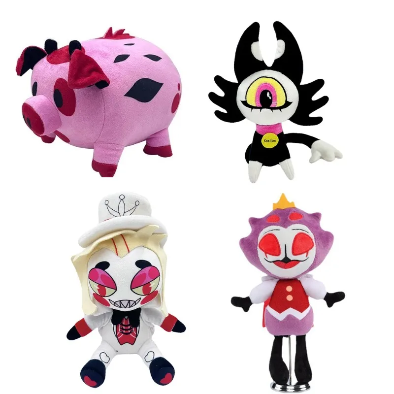 Плюшевые игрушки в виде свиньи Hazbin мультяшный отель косплей толстые Nuggets мягкий