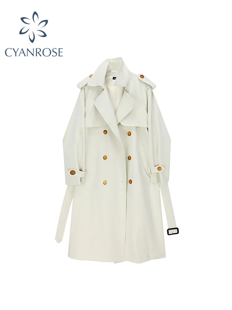 

Осень-зима 2022, ветровка, длинный тренчкот, женский двубортный приталенный тренчкот, женская верхняя одежда, повседневная модная куртка