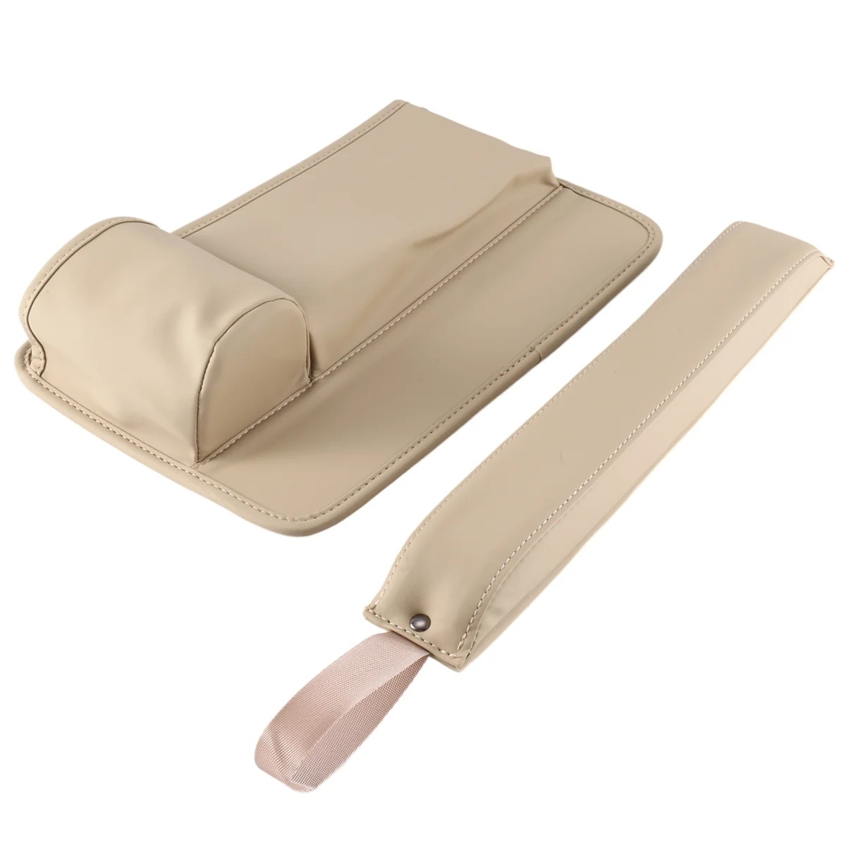 Кремово-белый шовный ящик для хранения автомобильные ящики сумка автомобильный