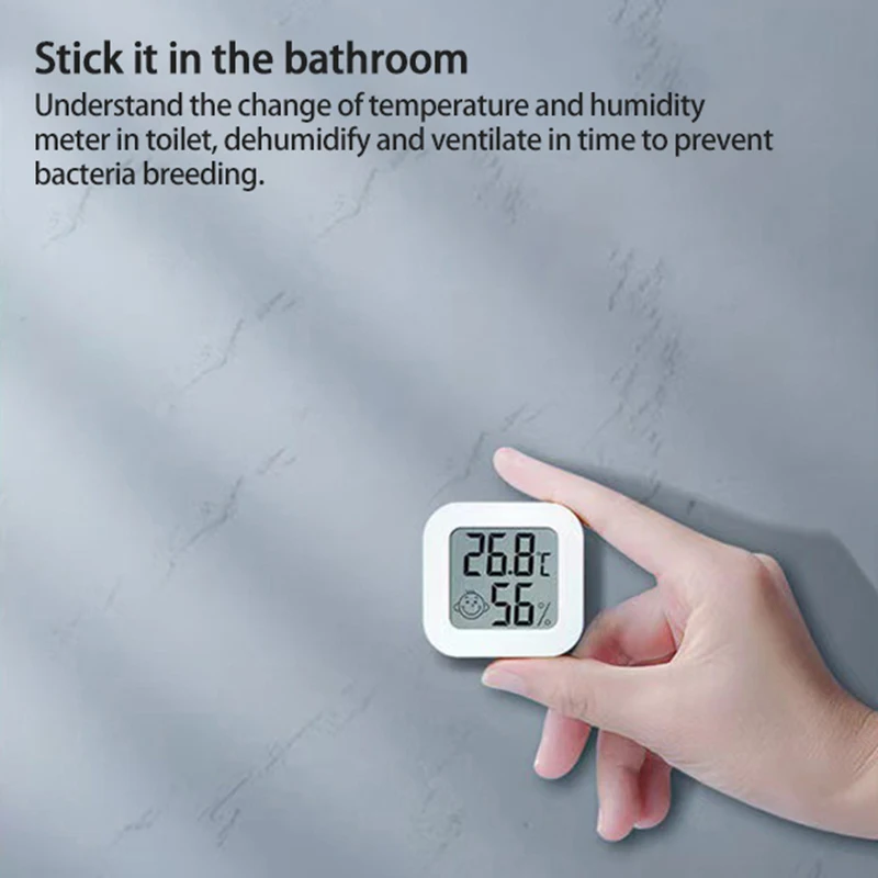 

Tuya LCD Digital Thermometer Hygrometer bluetooth-compatible Indoor Room Electronic Temperature Humidity Meter Sensor For Home