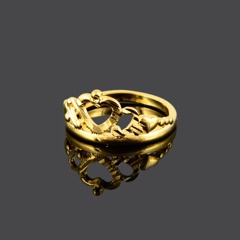 Роскошное аристократическое кольцо с короной высокого качества Женское из