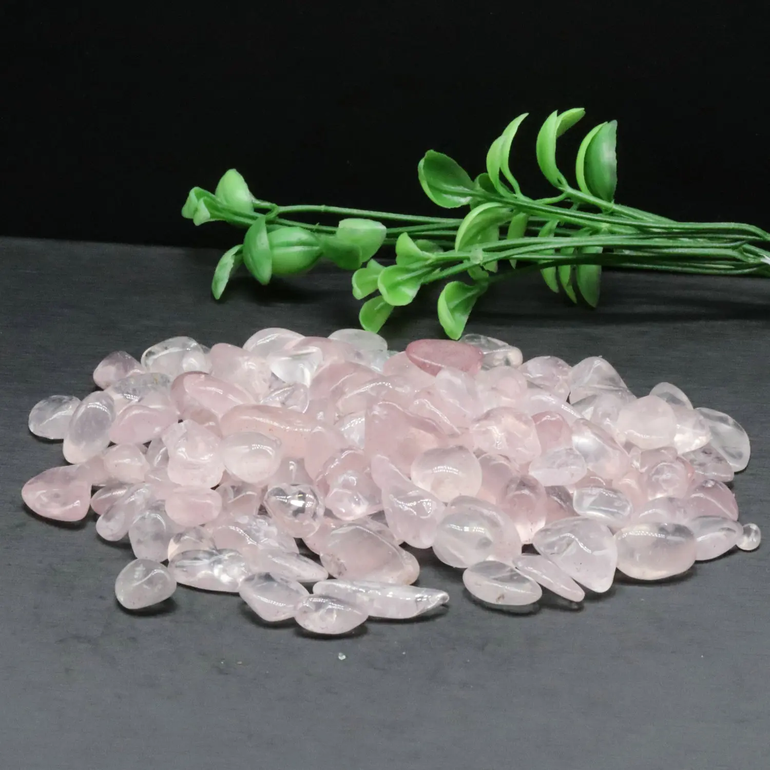 

9-12mm 500g Natural Pink Rose Quartz Crystal Gravel Rock Chips Healing Stones And Minerals