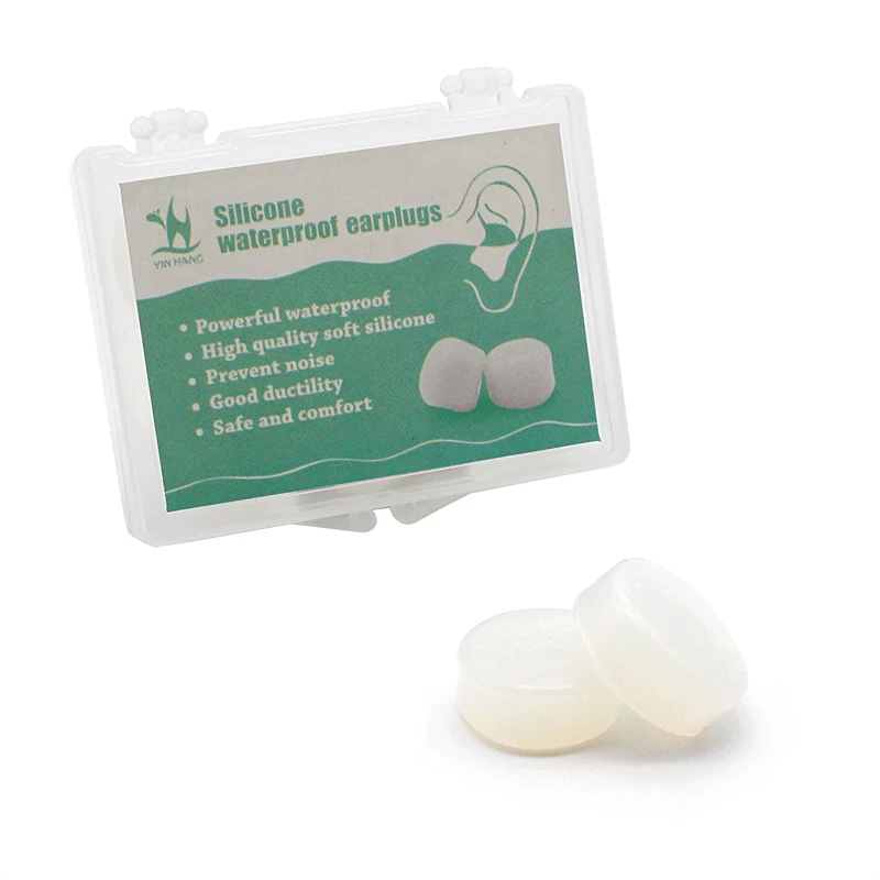 Силиконовые беруши с шумоподавлением для плавания дайвинга серфинга сна удобная