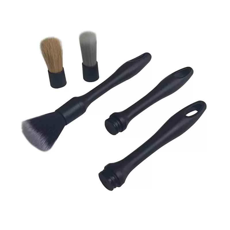 

3Pcs Detailing Brush Set Car Detailing Brush for Car Cleaning Detailing Brush Dashboard Air Outlet Wheel Brush