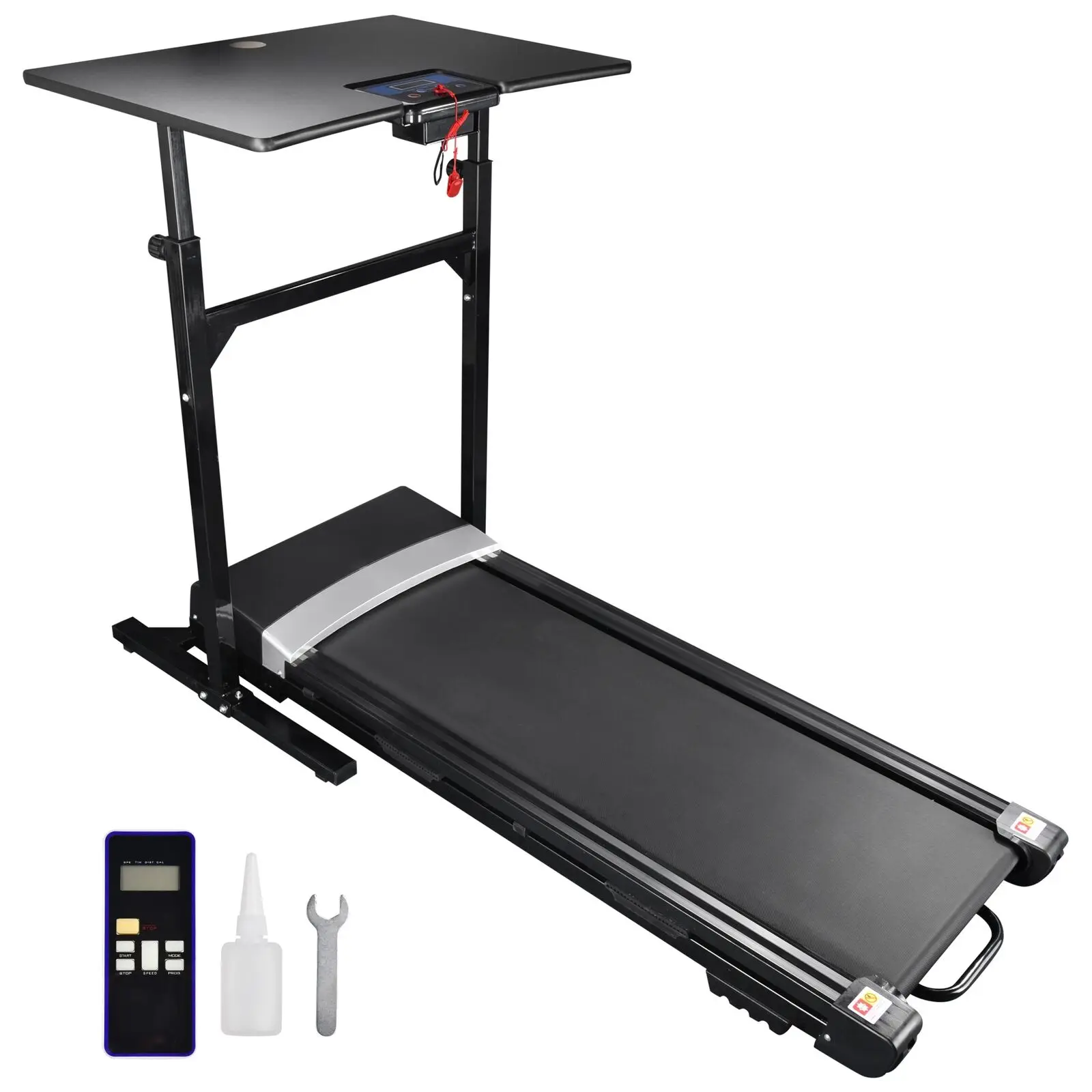 

1.5HP (1100W) Electric Low Noise Treadmill with Adjustable Table