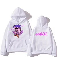 gorillaz cracker island album hoodie hip hop alternative rap music sweatshirts the now now graphic print clothes menwomen hoody