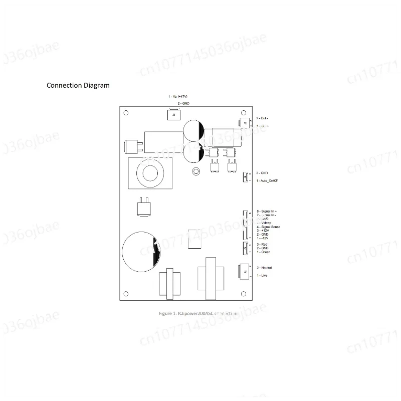 Модуль цифрового усилителя мощности 200ASC Mono аксессуары