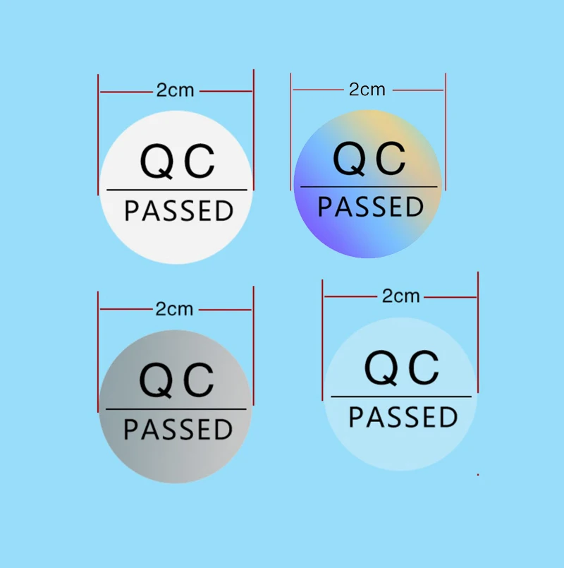 

Голографические наклейки FUNCOLOUR 200 шт.