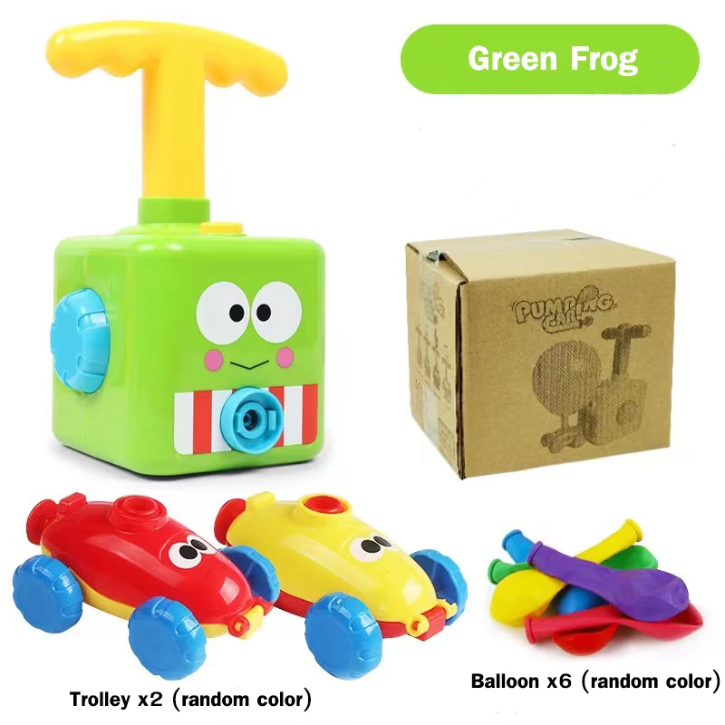 Новая игрушка "Башня для запуска воздушных шаров на ракете" для веселой обучающей инерции и воздушной мощности автомобиля научно-исследовательский экспериментальный набор для детей-подарок.