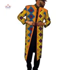 Новинка, 100% хлопок, Дашики, африканская одежда, мужские длинные рубашки, Bazin Riche, мужские рубашки, традиционный африканский дизайн, одежда, WYN789