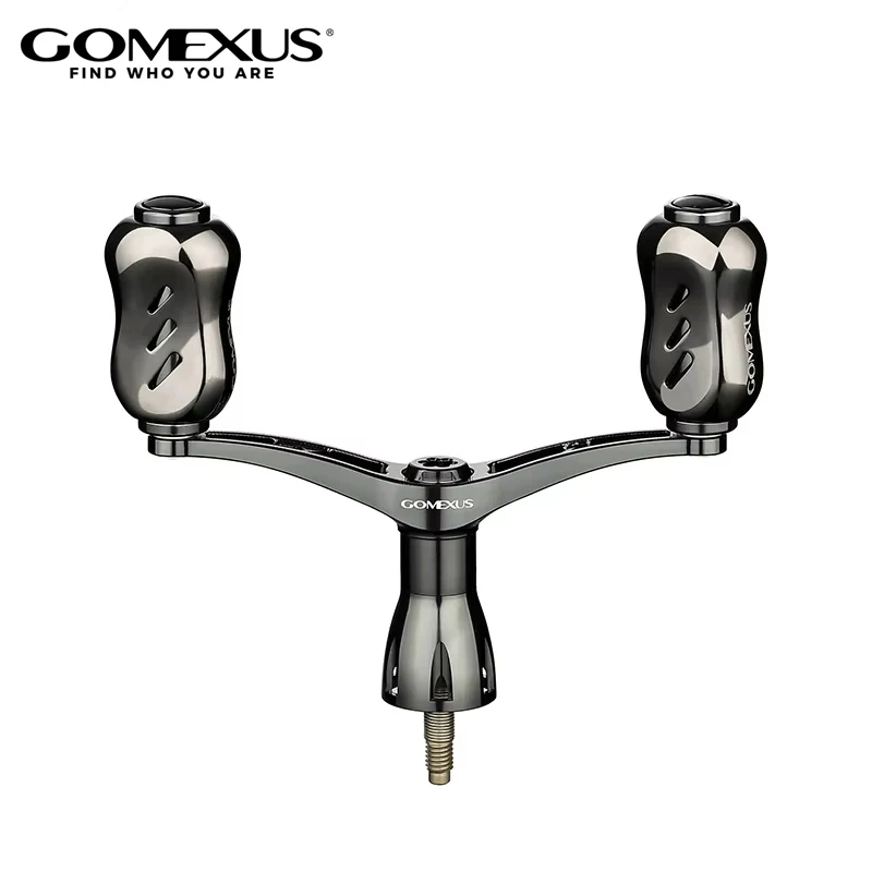 Фото Рукоятка для спиннинговой катушки Gomexus из титанового сплава, 82 мм, для Daiwa Shimano Stella Stradic, двойная рукоятка. №2