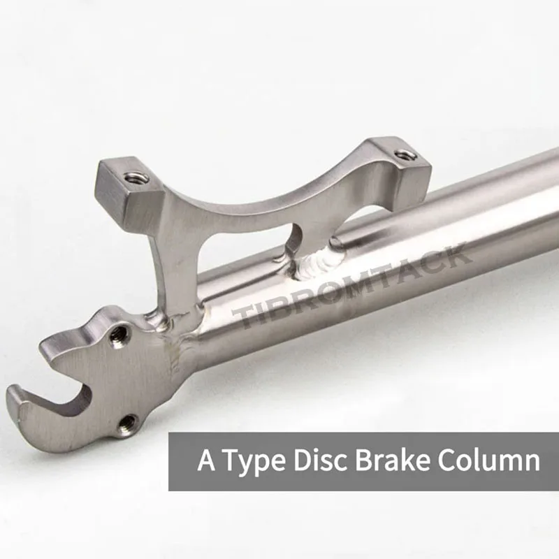 Вилка для горного велосипеда титановая велосипедная жесткая вилка 26/27 5/29 дюйма