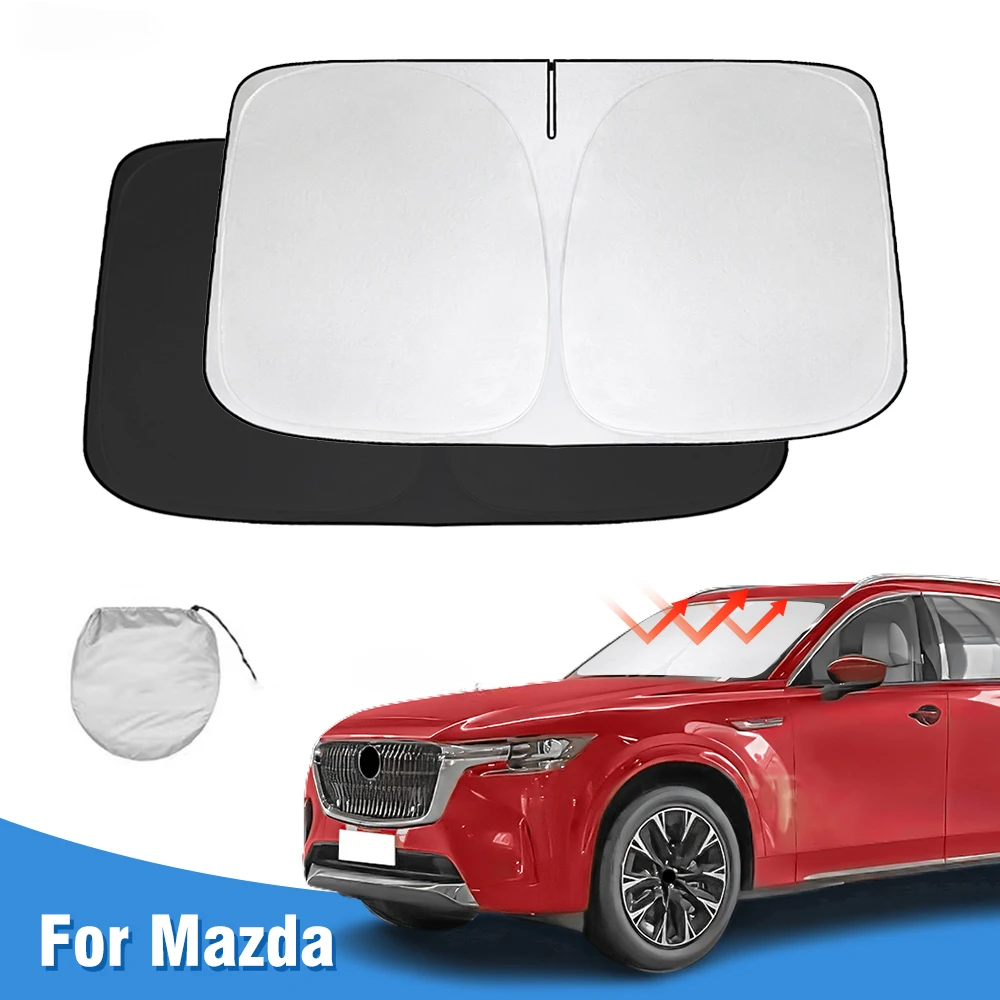 Солнцезащитный козырек на лобовое стекло для Mazda CX90 CX-90 CX 90 2017- 2020 2021 2022 2023 защита