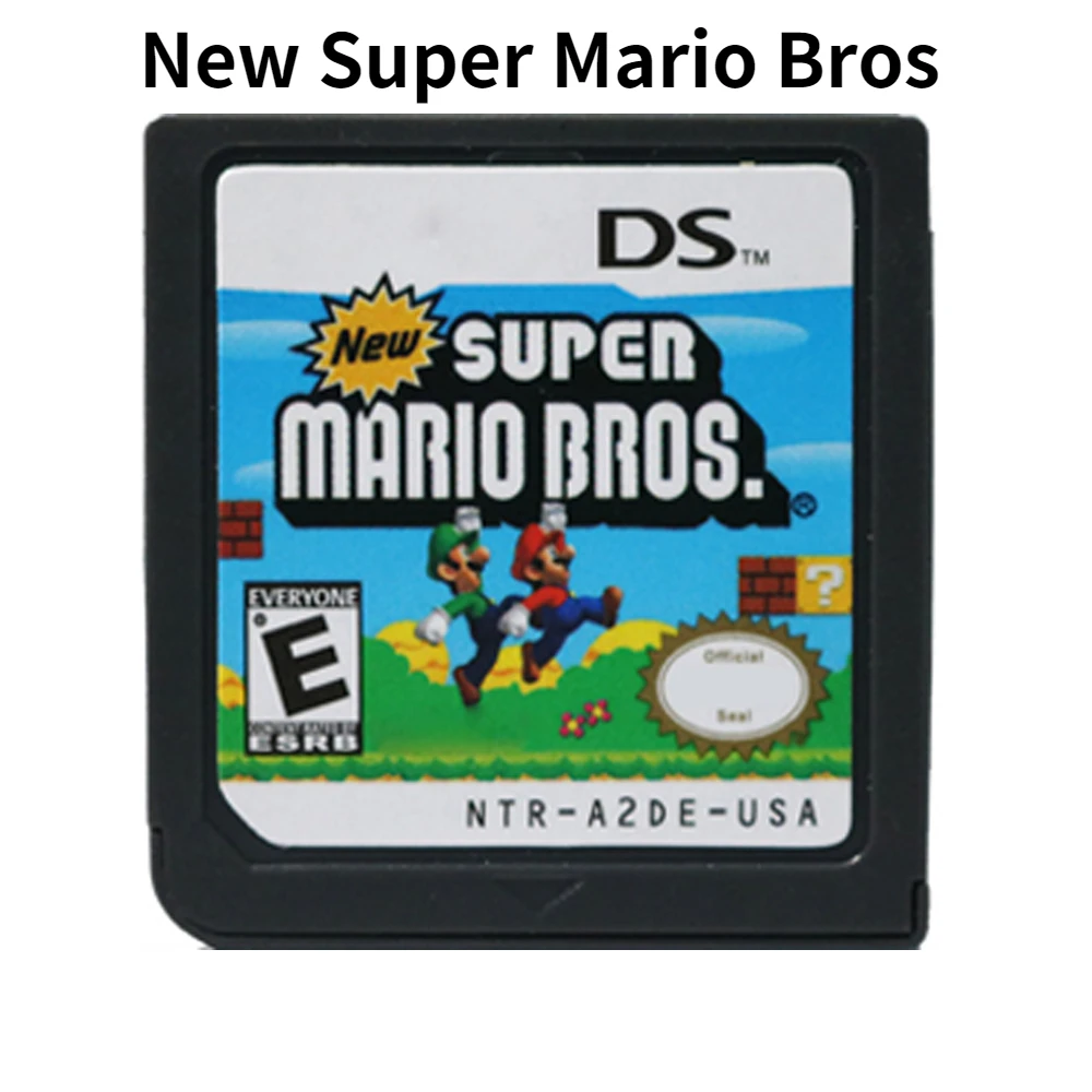 

New Super Mario Bros Mario Series DS Games Memory Card for DSI 2DS 3DS XL Video Game Console English Language US Version