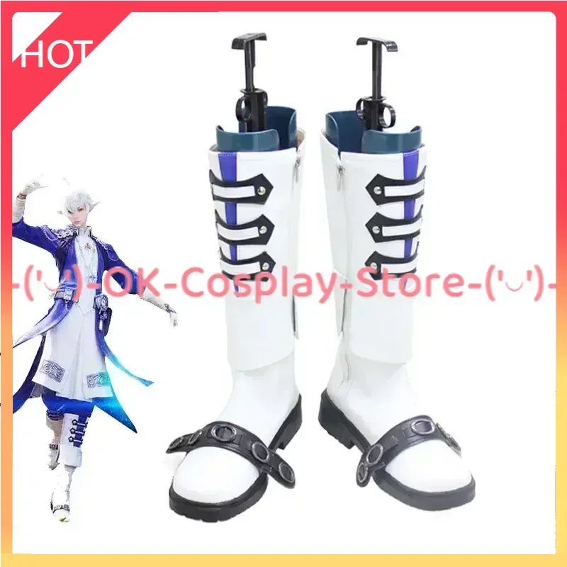 Обувь для косплея alphinaudi Leveilleur игры FF14 реквизит Хэллоуин искусственная аниме