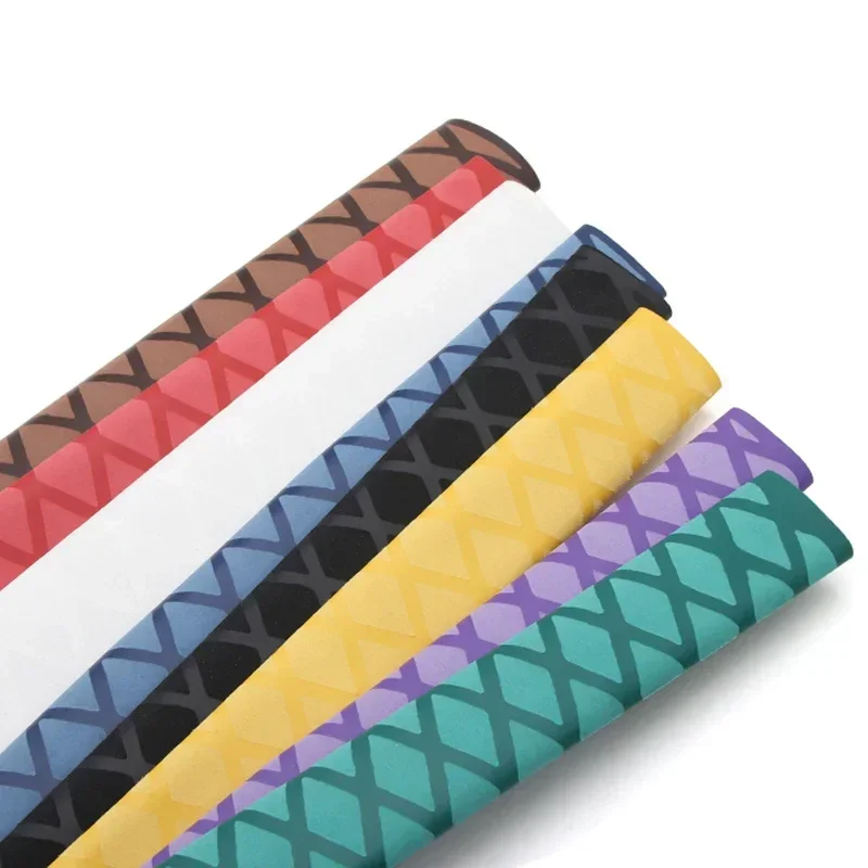 1-10 шт. Нескользящая термоусадочная трубка 5 цветов 1 м 15/18/20/25/28/30/35/40/45/50 мм