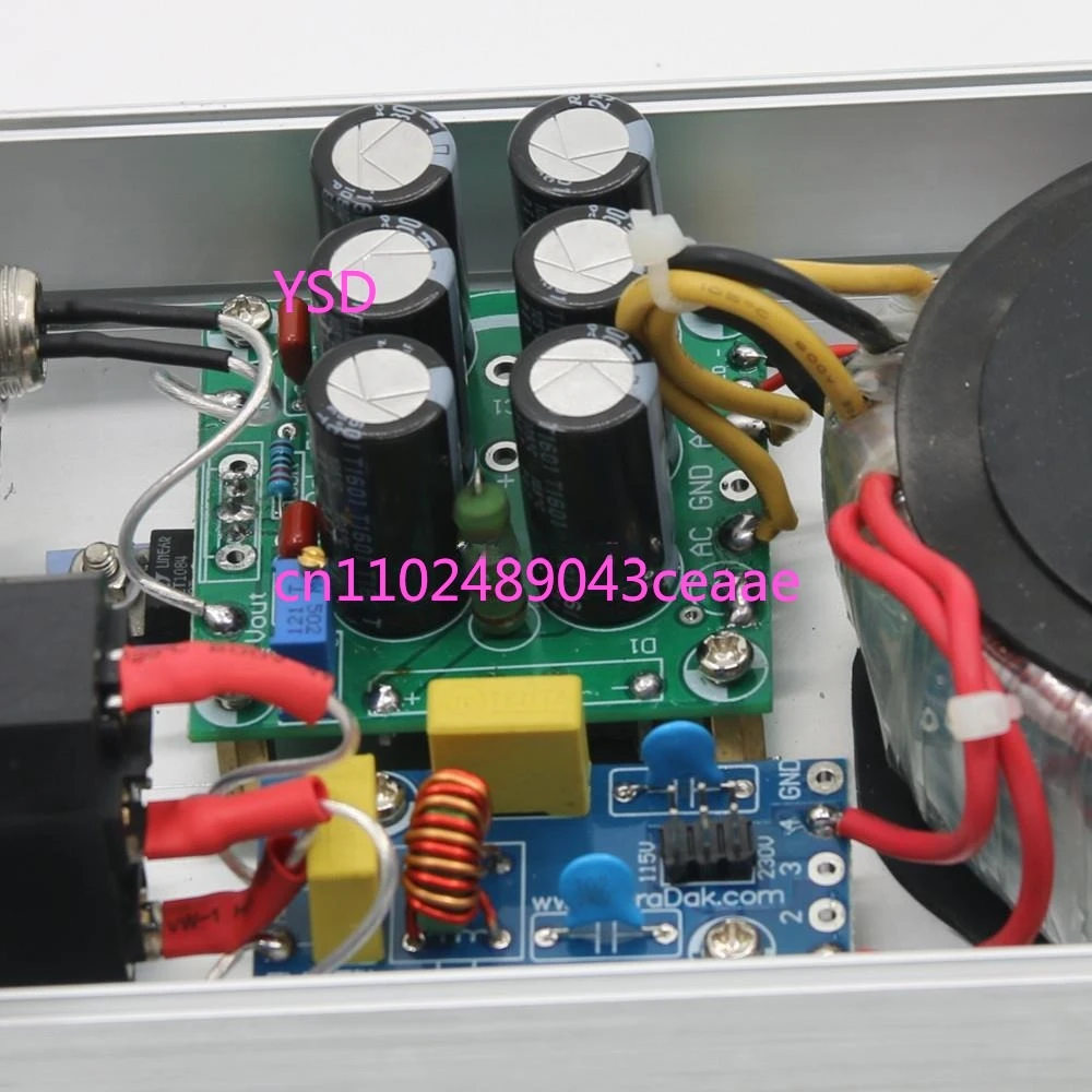 Фото Готовый линейный блок питания TeraDak Hi-End 30W с тороидальным трансформатором, DC5V 7V 9V 12V, внешний адаптер питания HiFi №2