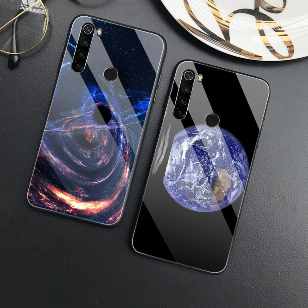 

Universe Black Hol Phone Case for Redmi 9S 6A 7A 8A 8T 9A 9C 9T Note 11S 5G 11 6 7 8 9 10 Pro Max Tempered Glass Cover Capas