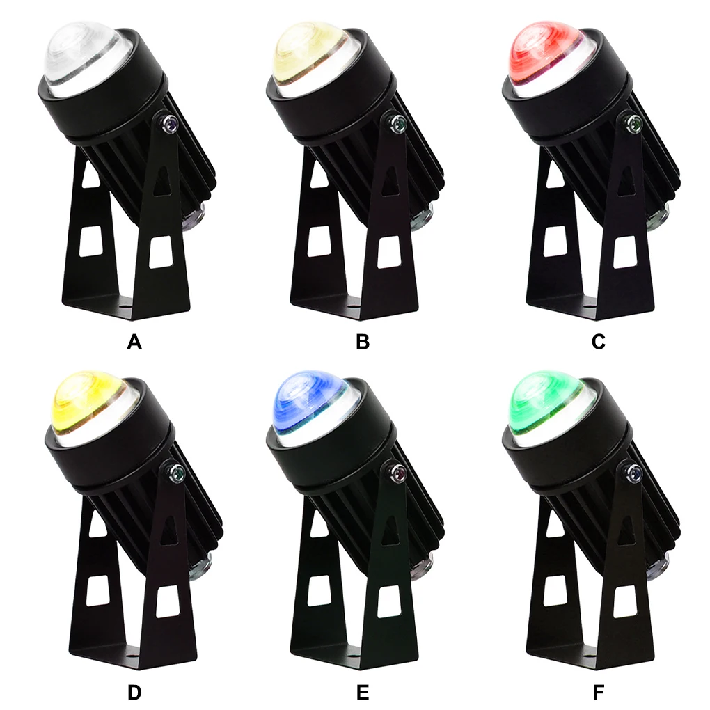 

Outdoor Wall LED Spotlight 220V IP65 Waterproof Landscaping Lighting Angle Adjustable Portable Wired Beam Lamp Blue Light