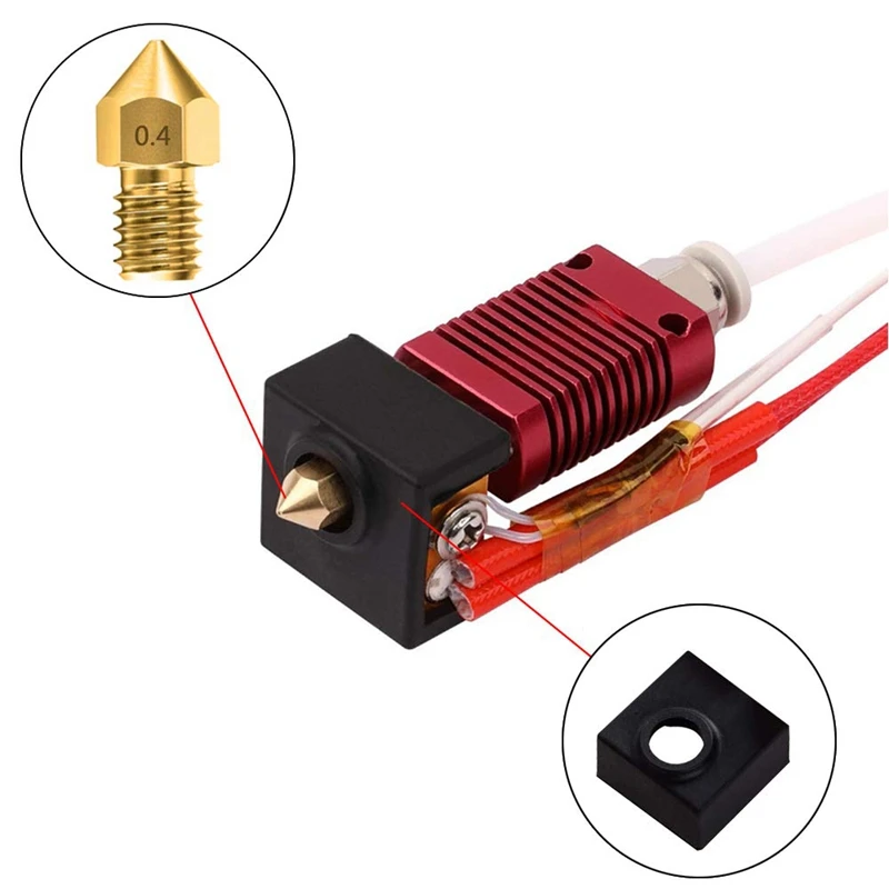 Комплект для 3D-принтера MK8 с Экструдером и печатной головкой