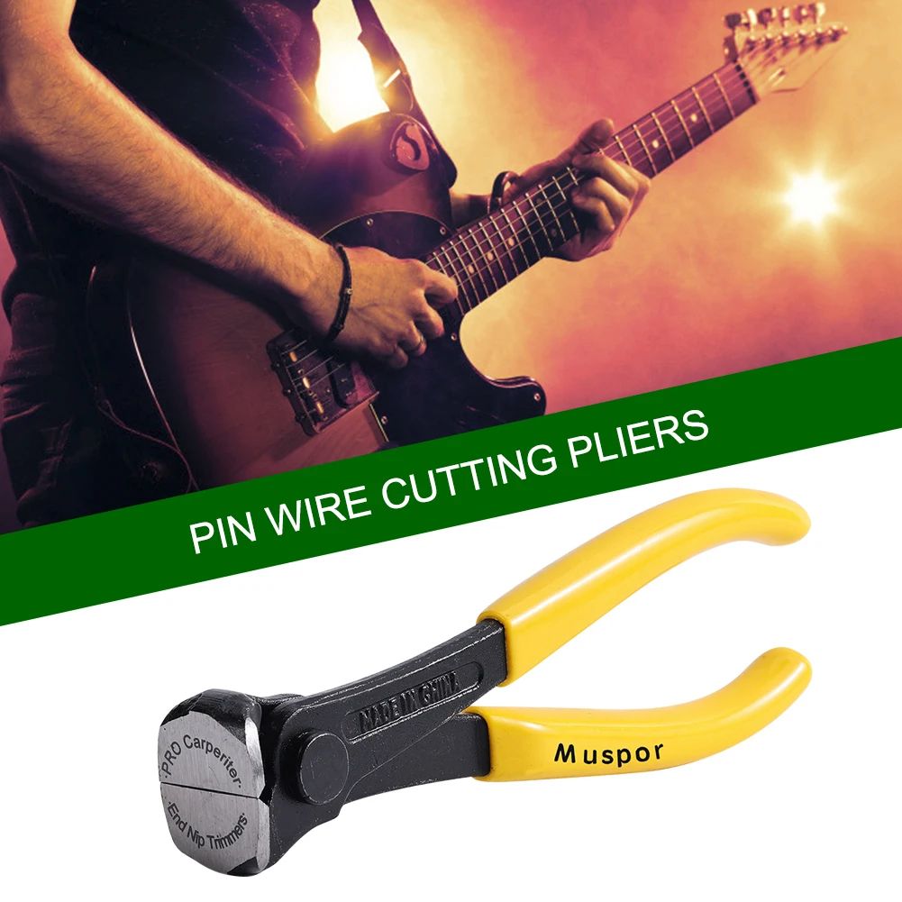 

Muspor Fret Wire End Cutter Nipper Repair Maintenance Guitar String Cutter Pliers Luthier Tool Accessories